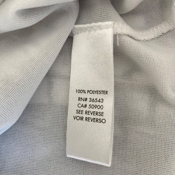 Calvin Klein Gray, Black & Blue Cap Sleeve Top - Picture 7 of 8